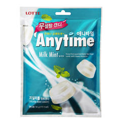 Карамель Anytime Milk Mint 74 грамма