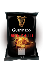 Чипсы BURTS Guinness Rich Chilli 42 гр