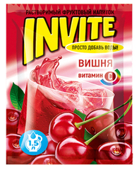 Растворимый напиток Invite Вишня 9 грамм