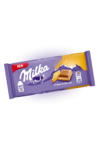 Шоколад Milka Cream & Biscuit c прослойкой нежного крема и печеньем 100 гр