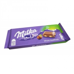 Шоколад Milka Whole Hazelnuts 100 грамм