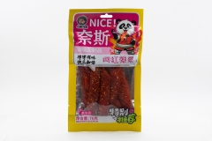 Острые мучные снеки Дандзя (латяо) со вкусом говяжьего стейка (Китай) 76г