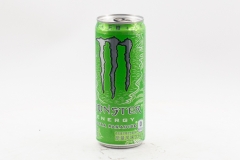 Напиток энергетический Monster со вкусом киви и яблока, без сахара (Китай) 330мл ж/б