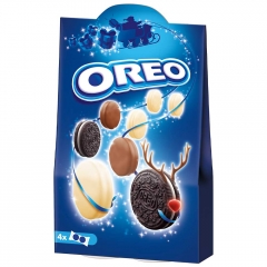 Печенье Oreo Санта микс в подарочной упаковке 145 грамм