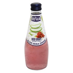 Aloe vera drink Red Grape Flavor 'Алое вера с ароматом красного винограда' 290 мл